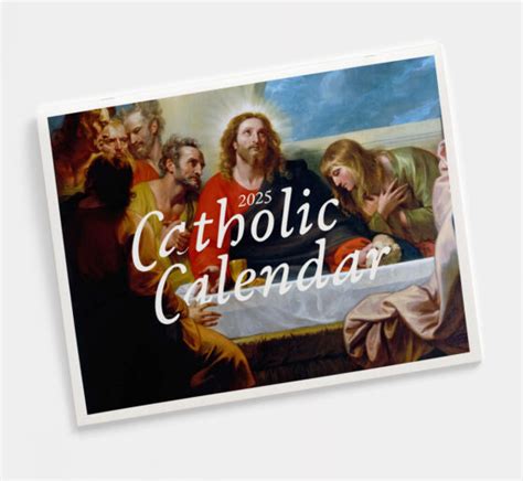 2025 Catholic Wall Calendar | Diocesan