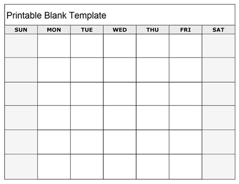 Microsoft Word Calendar Templates - Printable Word Searches