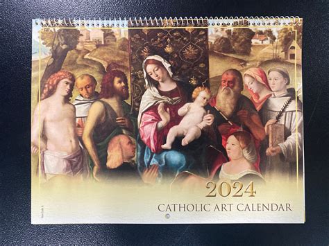 Catholic Art Calendar 2025 - Liam Paterson