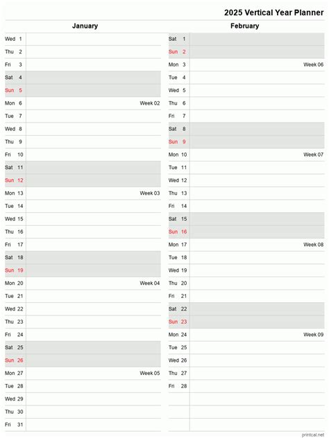 Printable Planner 2025 Pdf - Miles Brooks
