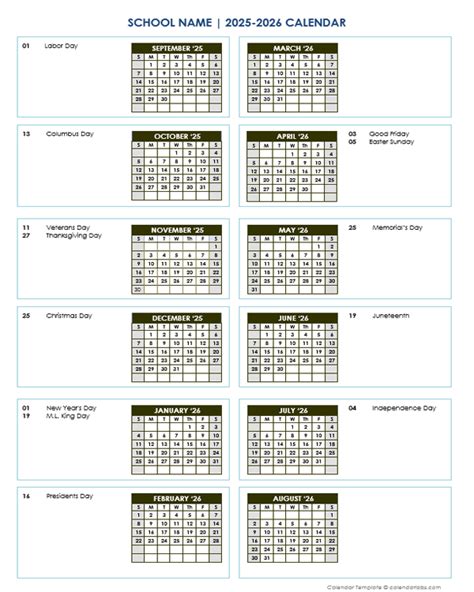 Vertical Printable Calendars 2025 Vertical - Diana Filippa