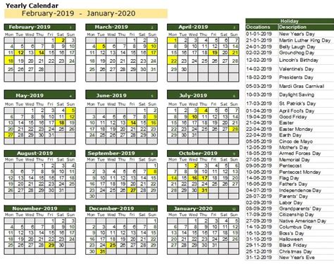 100 Year Calendar