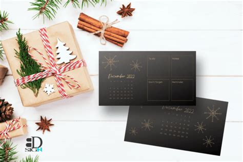 Free Printable December Planner Pages Graphic by BDSign · Creative Fabrica