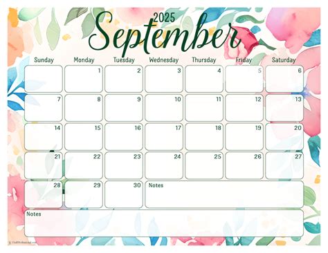 September Calendars - Get Organized With Free Printables for 2025