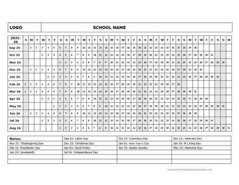 Blank 2025 And 2025 School Calendar Printable - Kiah Selene