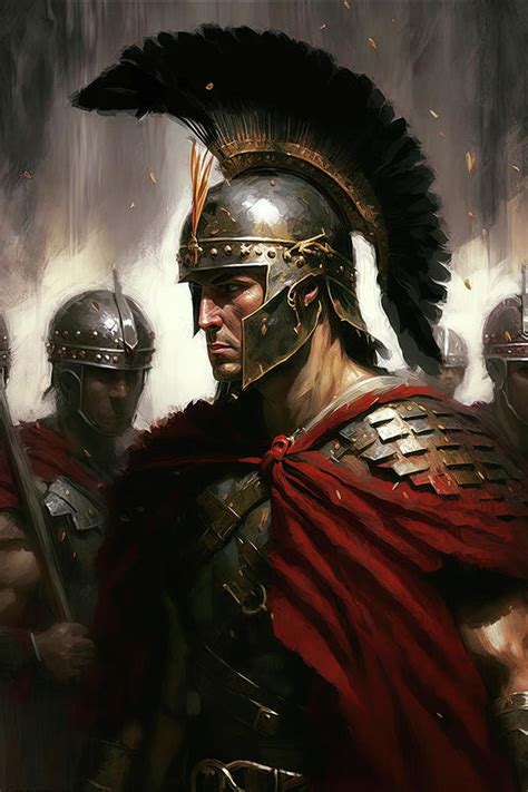 The Roman Legionary - 13 Painting by AM FineArtPrints - Fine Art America