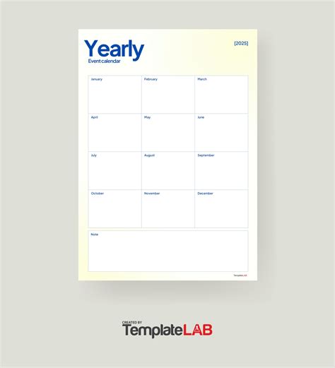39 Free Event Calendar Templates {Monthly / Yearly}