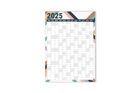 2025 Wall Planner — The Native State