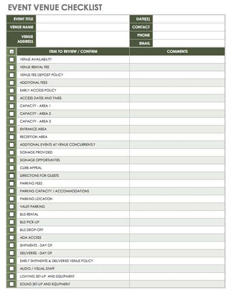21 Free Event Planning Templates | Smartsheet