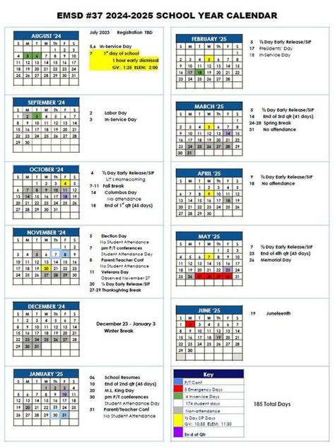2025 And 2025 Academic Calendar Printable - Carson Fahim