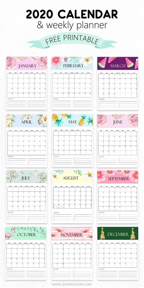 Aesthetic Printable Calendar 2021 | Template Business Format