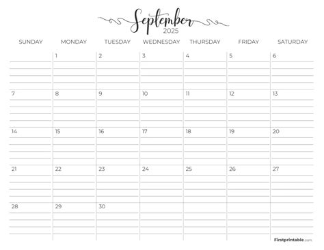 2025 And 2026 Printable Calendar | 50+ Monthly PDF Templates