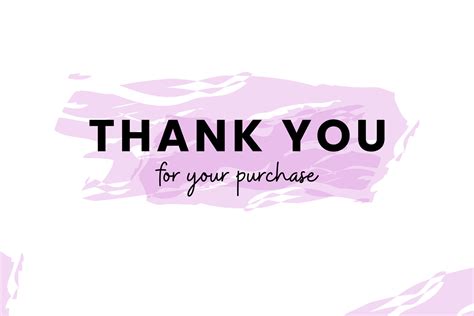 Thank you for your PURCHASE, printable vector illustration. Business ...