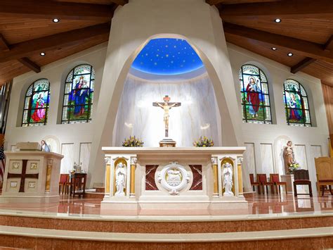 New altar for St. Agnes Church in Arlington - Arlington Catholic Herald
