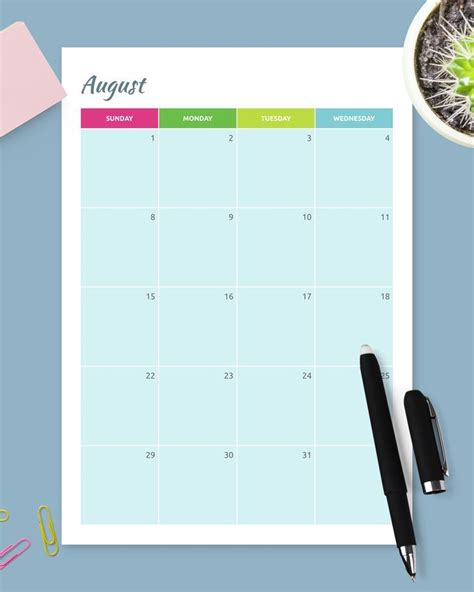 Pin on 2021 Calendar Printable Template