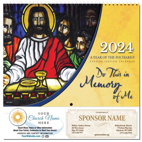 Catholic Calendars | Blue Mound Graphics
