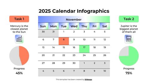 2025 Calendar Infographics Presentation