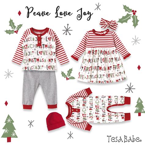 Christmas Peace-Love-Joy Bamboo Romper – August + Willow