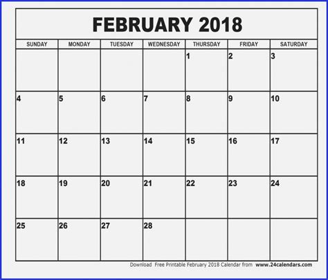 Blank One Month Calendar Template Awesome New Free 2019 Calendars ...