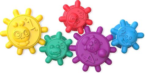 Baby Einstein - Set of 5 Einstein Gears of Discovery Suction Cups for ...