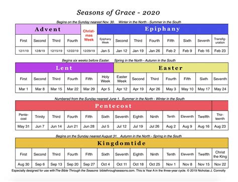 Revised Common Lectionary 2024 Printable - Valli Giustina