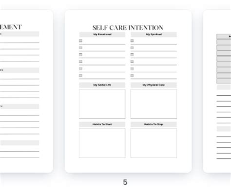 2025 Planner Template Bundle