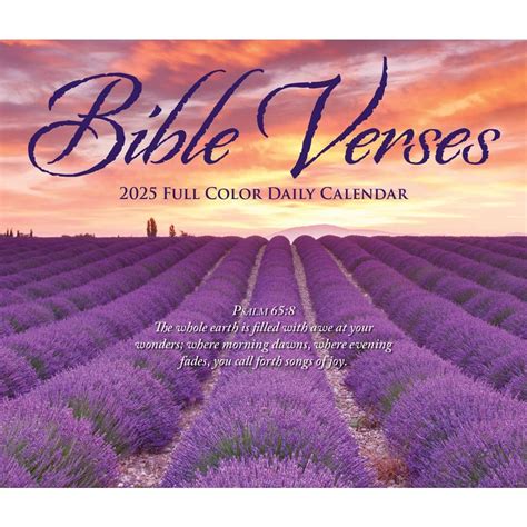 2025 Scripture Calendar - Arturo W. Honore