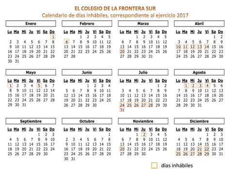 ECOSUR - Calendario