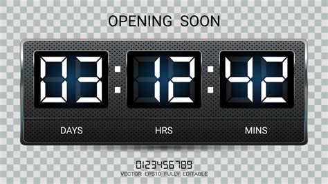 Countdown Timer With Clock