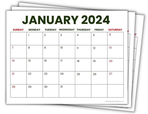 Free Printable 2024 … - Elsey Idalina
