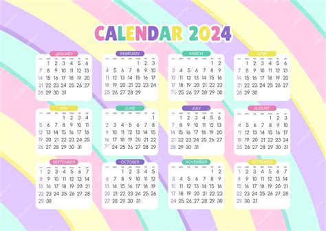 Calendario 2024 Todos Los Meses Cool Perfect Awasome - vrogue.co