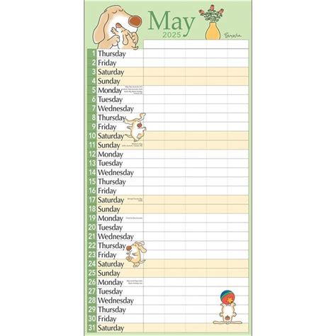 My Family 2025 Wall Calendar by Sandra Boynton - Calendars.com