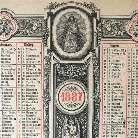 Traditional Catholic Calendar