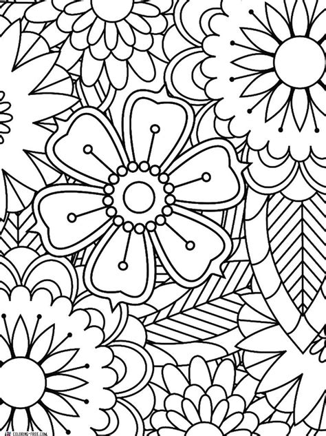 30 Artistic Wild Flowers Coloring Pages (Free Unique Printables)