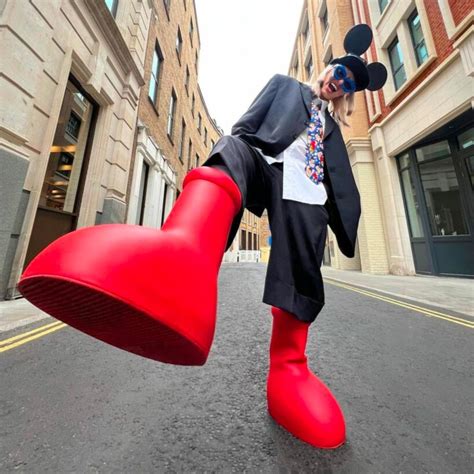 Show me best sale red boots
