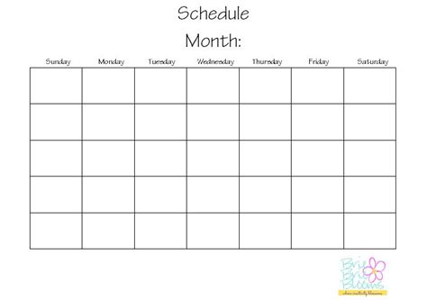 9 Best Images of Free Calendar Printable Time Management - Free ...