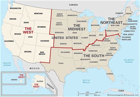 The West | Definition, States, Map, & History | Britannica