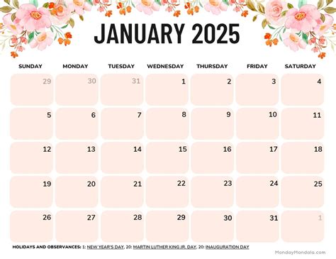 2025 Printable Calendar Free Cute Planner List Of - 2025 March Calendar ...