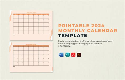 Free Printable Calendar 2025 Pdf Word Template - Ali Wood