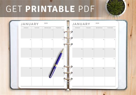 Make Your Own Printable Calendar