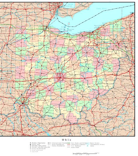 Ohio Political Map