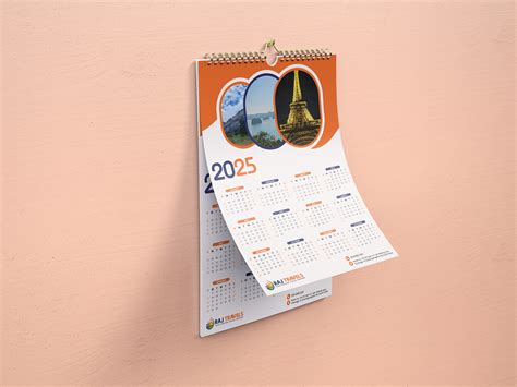 2025 Year Wall Calendar Design ( For Clint ) :: Behance
