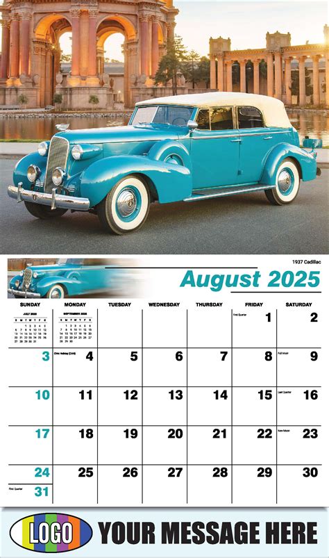 Muscle Car Calendar 2025 - Zena Wilhelmine