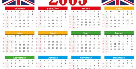 2025 Calendar With Holidays UK Calendarena