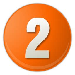 Number 2 Icon Png #119081 - Free Icons Library