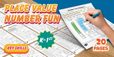 Place Value Number Sense Activity Pack for K-1st Grade
