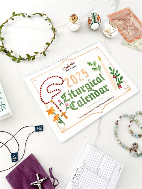 Catholic All Year 2025 Liturgical Wall Calendar – The Catholic All Year ...