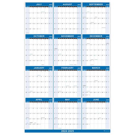 Snapklik.com : Vibrant Focus 2024-2025 Yearly Wall Calendar - 2024-2025 ...