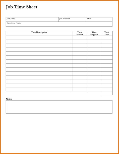 Daily Time Management Sheet ~ Excel Templates