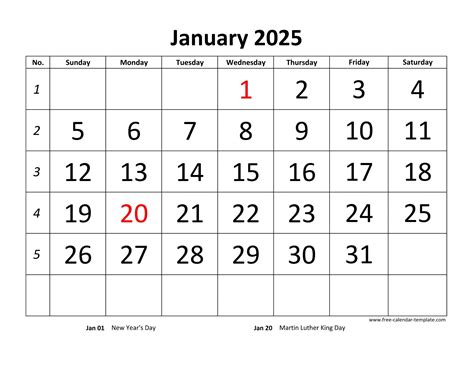 2025 Free Calendar Printable By Month – Assessment Overview - Calendar ...